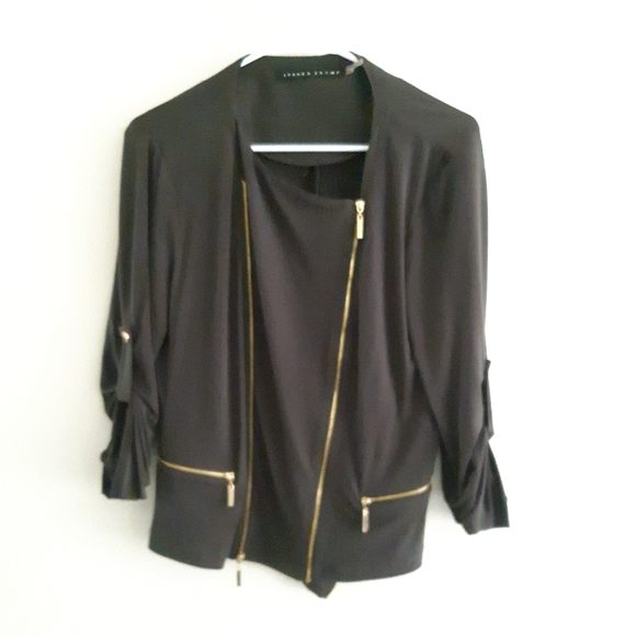 Ivanka Trump Tops - Ivanka Trump Dark Olive Green Dress Top